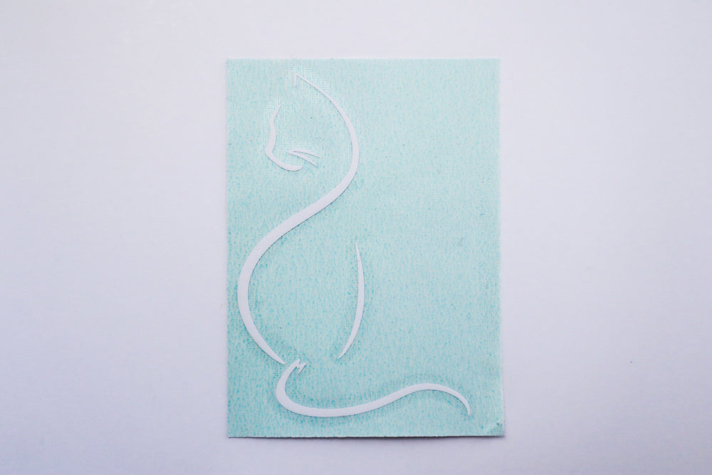 Cat Silhouette Decal