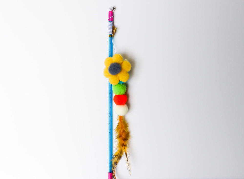 Flower Power Plush Wand Toy