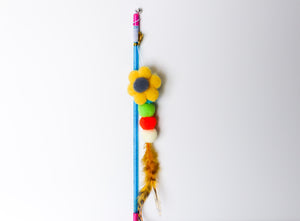 Flower Power Plush Wand Toy